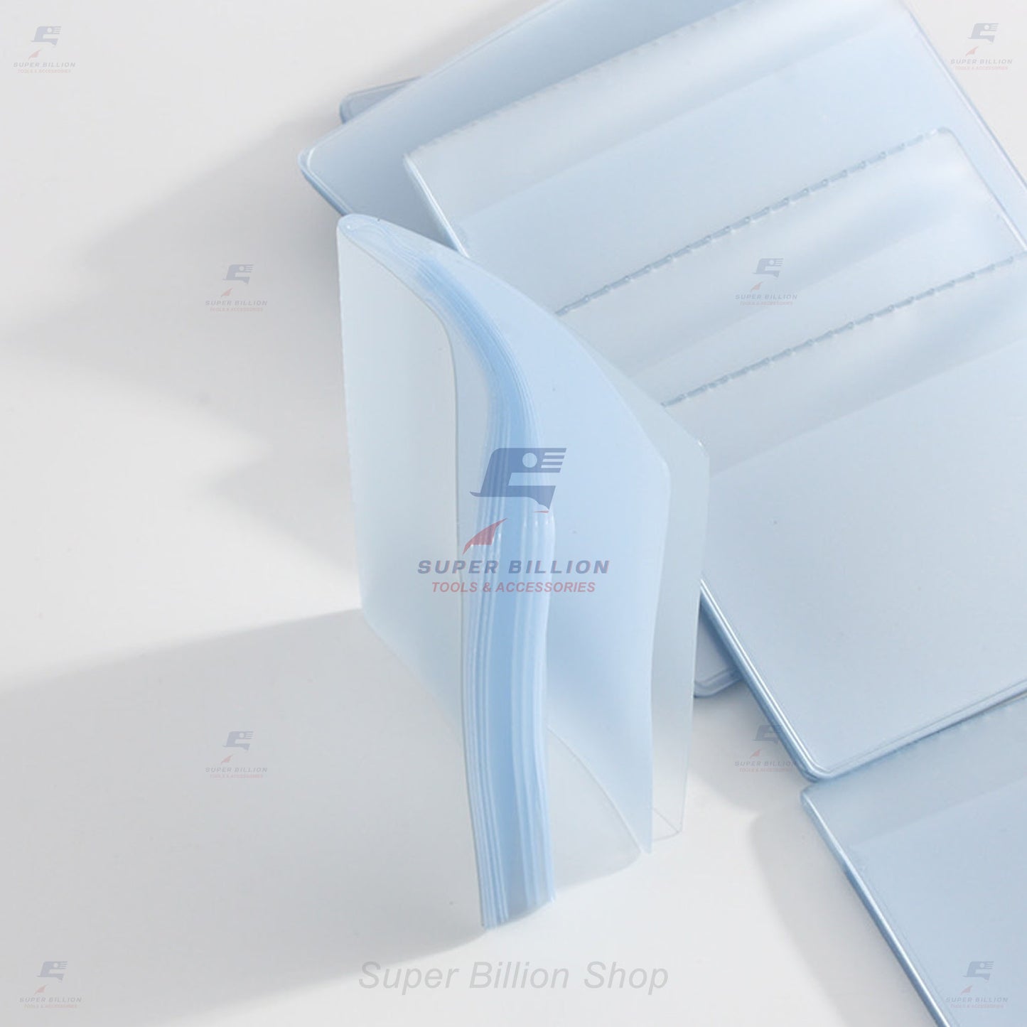 ซองพลาสติกใส่บัตร 20 ใบ แบบมีปก สำหรับงานทำกระเป๋า DIY