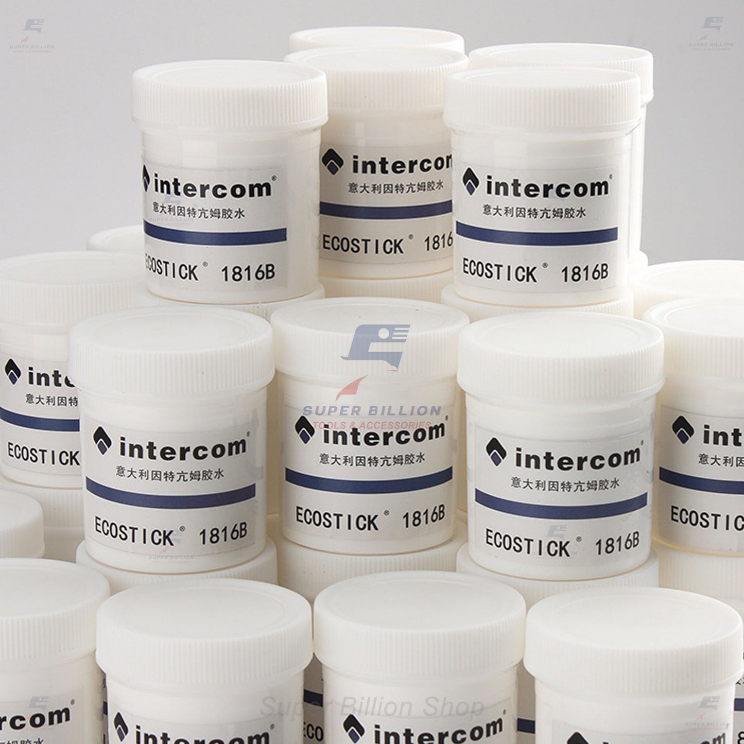 กาวขาวสูตรน้ำ ปลอดสารพิษ ยี่ห้อ Intercom รุ่น Ecostick 1816B | ผลิตในอิตาลี - ขนาด 100g