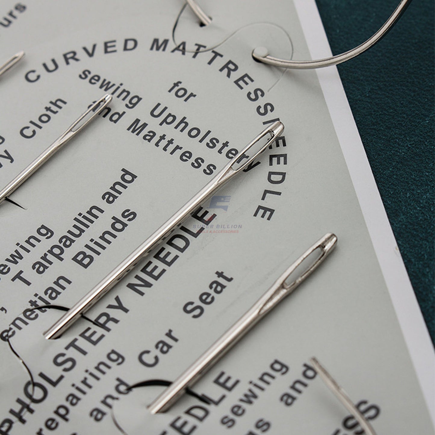 ชุดเข็มอเนกประสงค์ สำหรับเย็บด้วยมือ เย็บงานได้หลากหลายชิด 1 ชุดมีเข็ม 7 แบบ No.18055