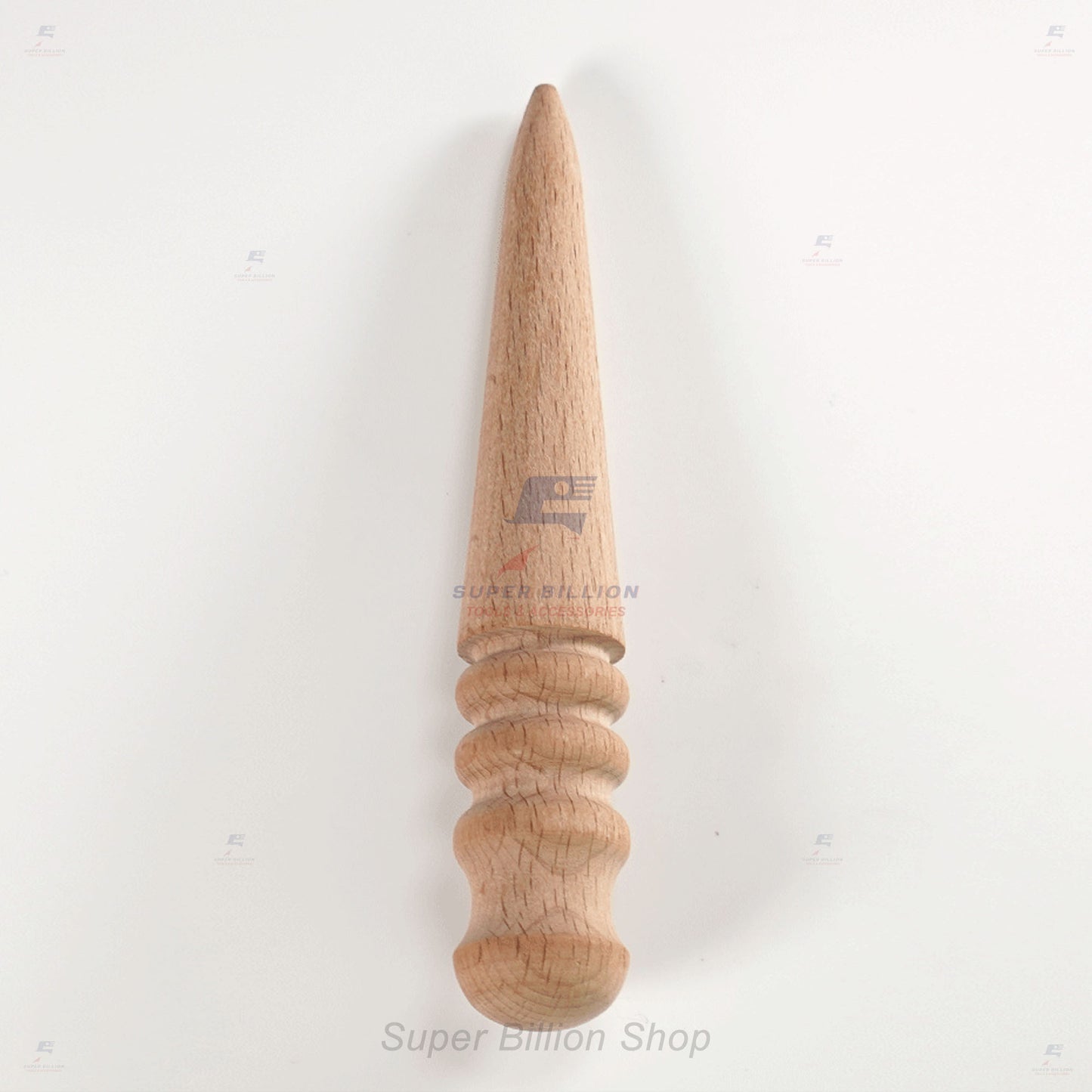 แท่งไม้กลมขัดขอบหนัง ไม้บีช สำหรับงานคราฟท์เครื่องหนัง