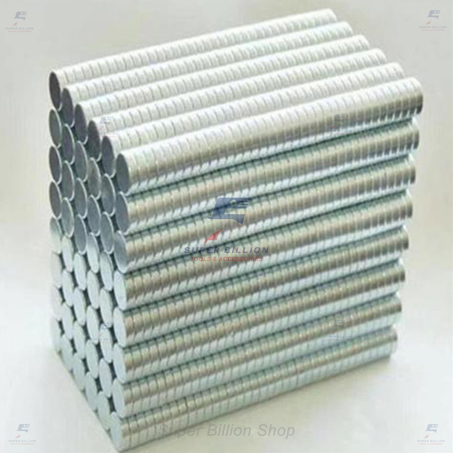 แม่เหล็กกลม แบบซ่อน (แพ็คละ 2 อัน) ชนิด NdFeB (นีโอไดเมียม-เหล็ก-โบรอน) คุณภาพสูง แรงดูดสูงมาก