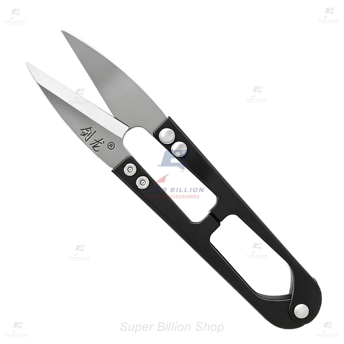 Carbon Steel Thread Snips 108mm – Sharp Thread Cutting Scissors, Sewing Thread Clipper for Leathercraft, Embroidery & DIY