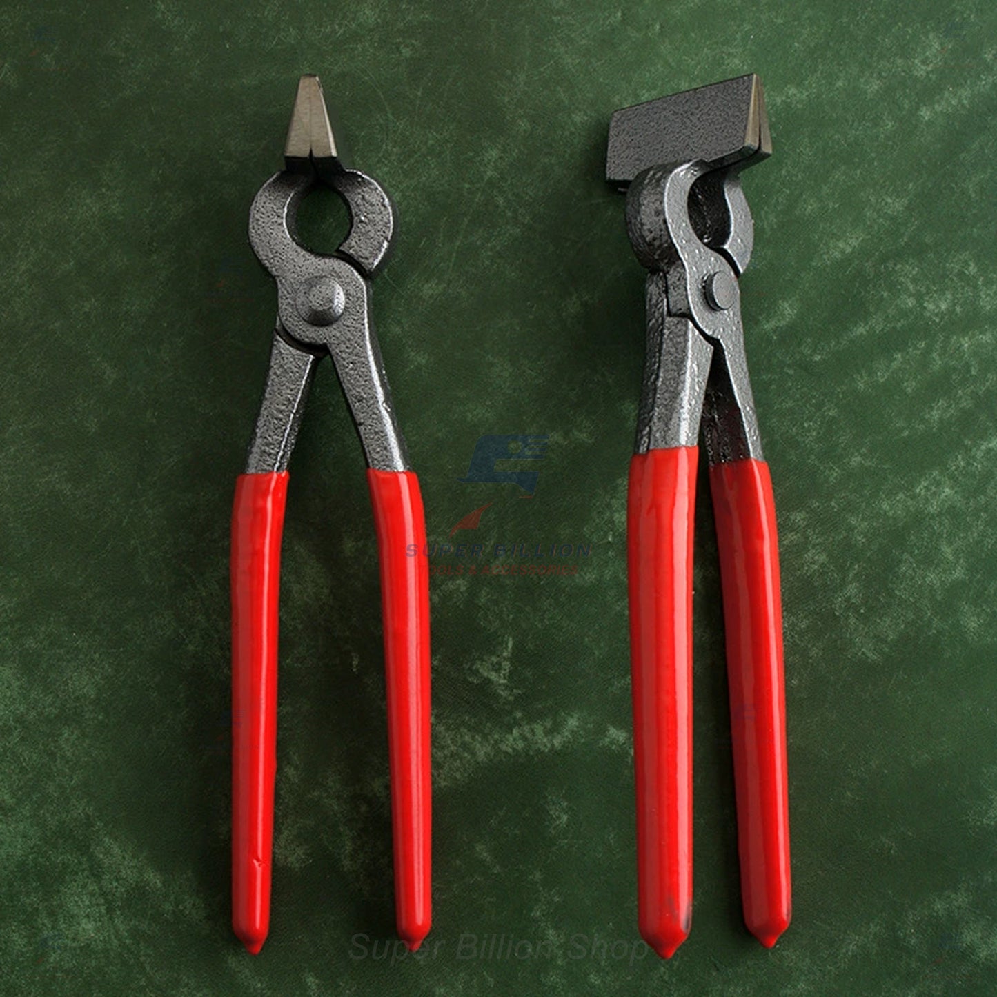 Leather Flat Nose Pliers  – Wide Jaw Leather Edge Pressing & Folding Pliers, Leathercraft Hand Tool