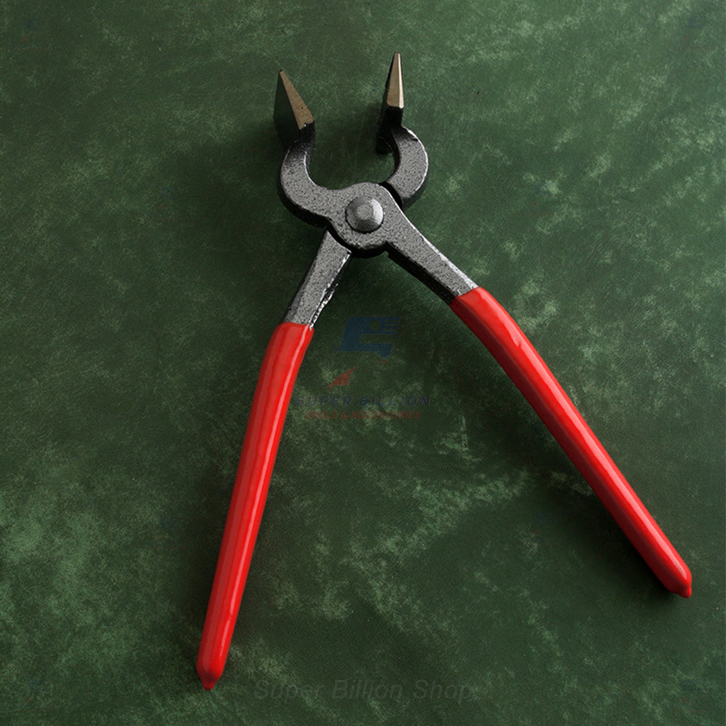 Leather Flat Nose Pliers  – Wide Jaw Leather Edge Pressing & Folding Pliers, Leathercraft Hand Tool