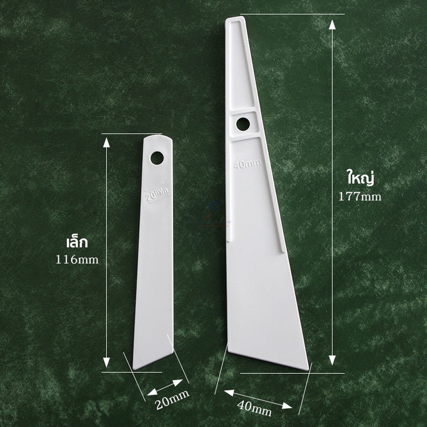 แปรงทากาว ด้ามพลาสติก สำหรับทากาว มี 2 ขนาด 20mm. และ 40mm.