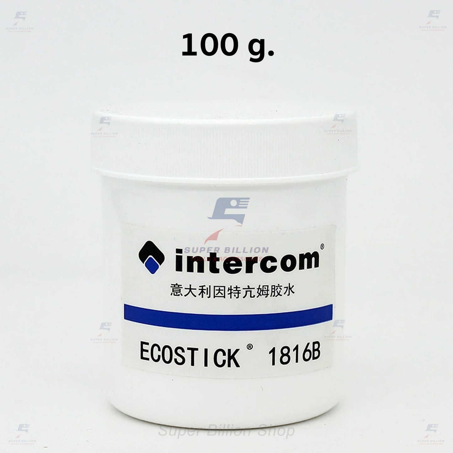 กาวขาวสูตรน้ำ ปลอดสารพิษ ยี่ห้อ Intercom รุ่น Ecostick 1816B | ผลิตในอิตาลี - ขนาด 100g