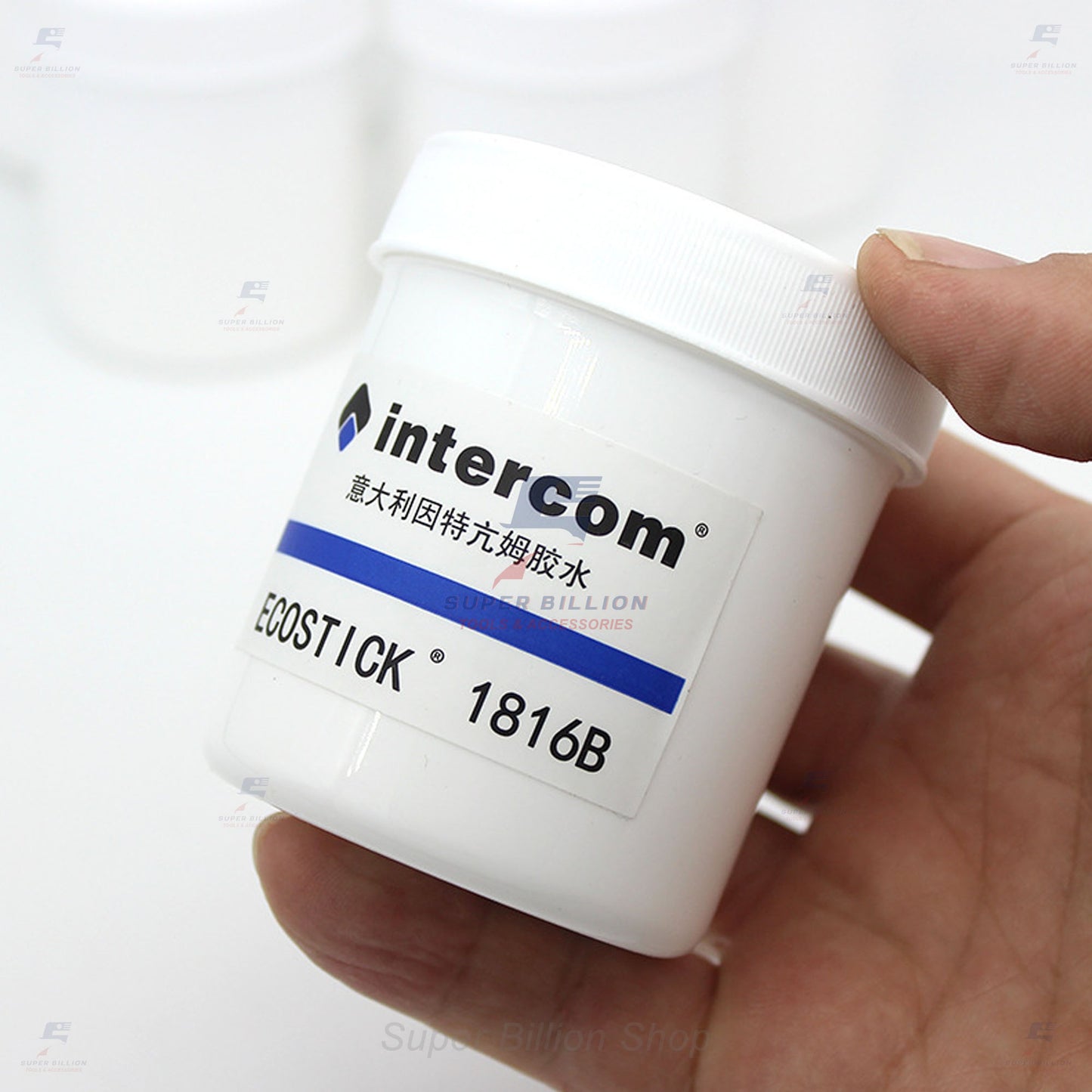 กาวขาวสูตรน้ำ ปลอดสารพิษ ยี่ห้อ Intercom รุ่น Ecostick 1816B | ผลิตในอิตาลี - ขนาด 100g