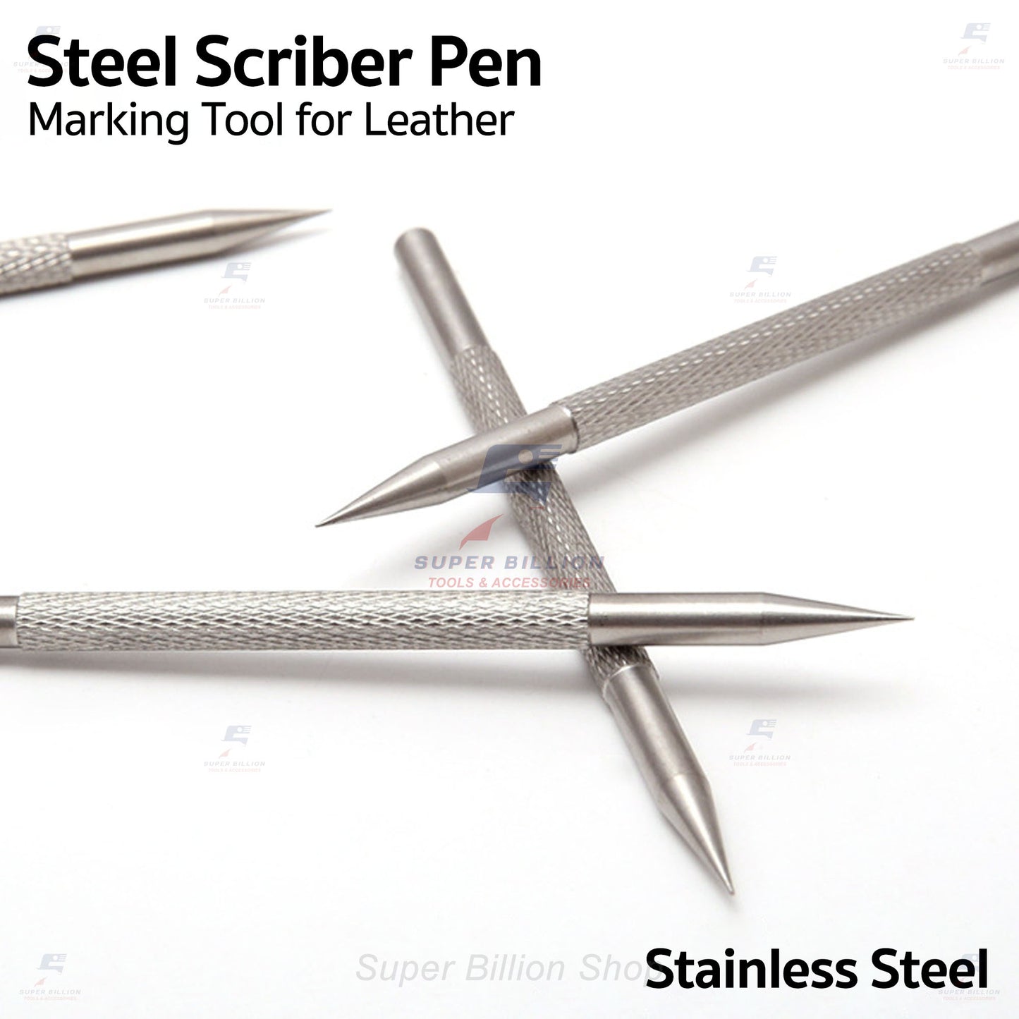 Stainless Steel Scriber Pen – Precision Marking Tool for Leather, Metal, Wood, DIY Craftwork