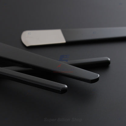 มีดปาดหนังให้บาง มีดปอกหนัง หัวเหลี่ยม / หัวโค้ง สำหรับงานหนัง ความยาว 15cm คมกริบ เหล็กแข็งแรง No.4717