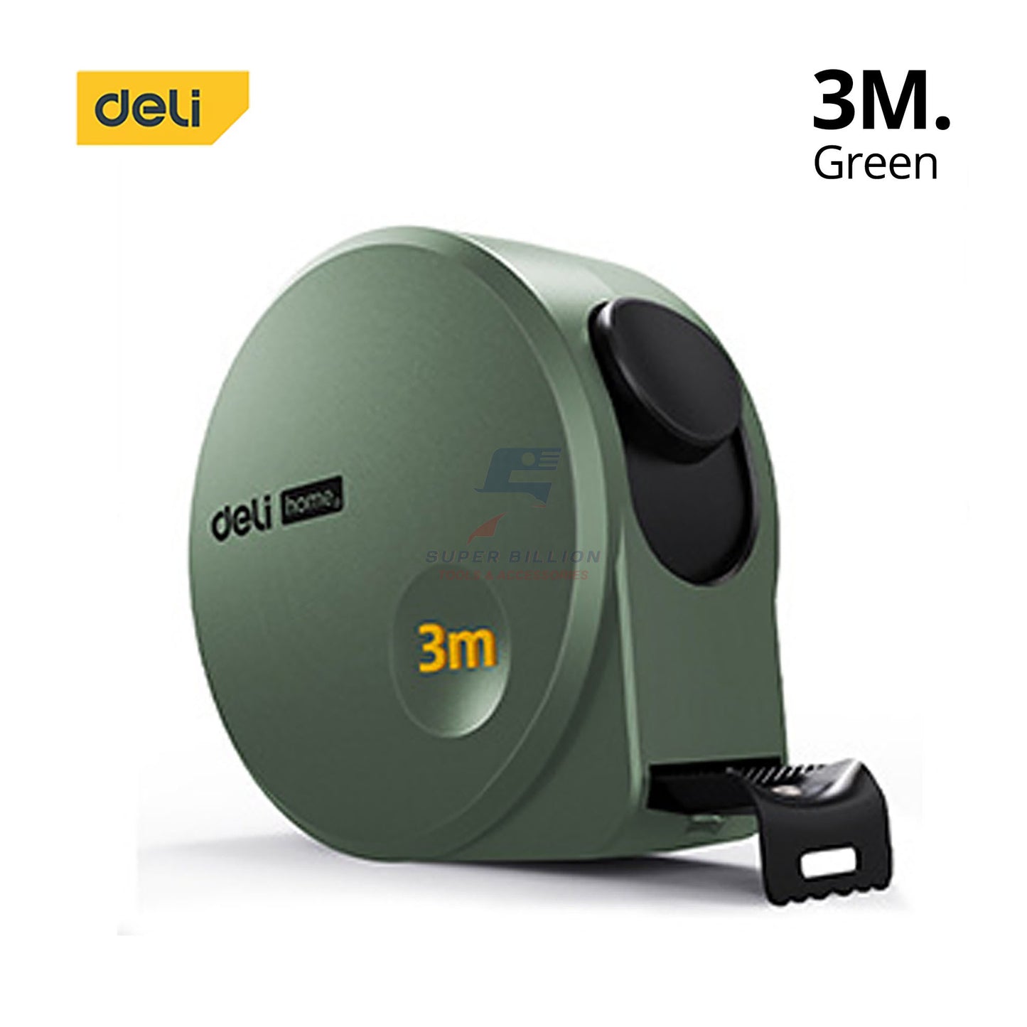 ตลับเมตร Deli Home Series สายวัด ความยาว 3m.และ 5m. ตลับเมตรขนาดเล็ก ดีไซน์สวยหรู ทันสมัย