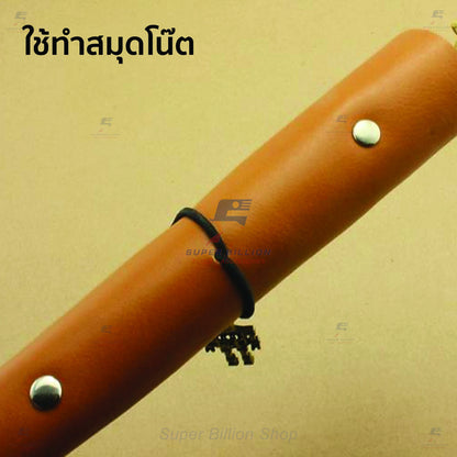 ห่วงแฟ้มเหล็ก 6 รู ขนาดมาตรฐาน A5/A6 สำหรับทำปกสมุดโน๊ต