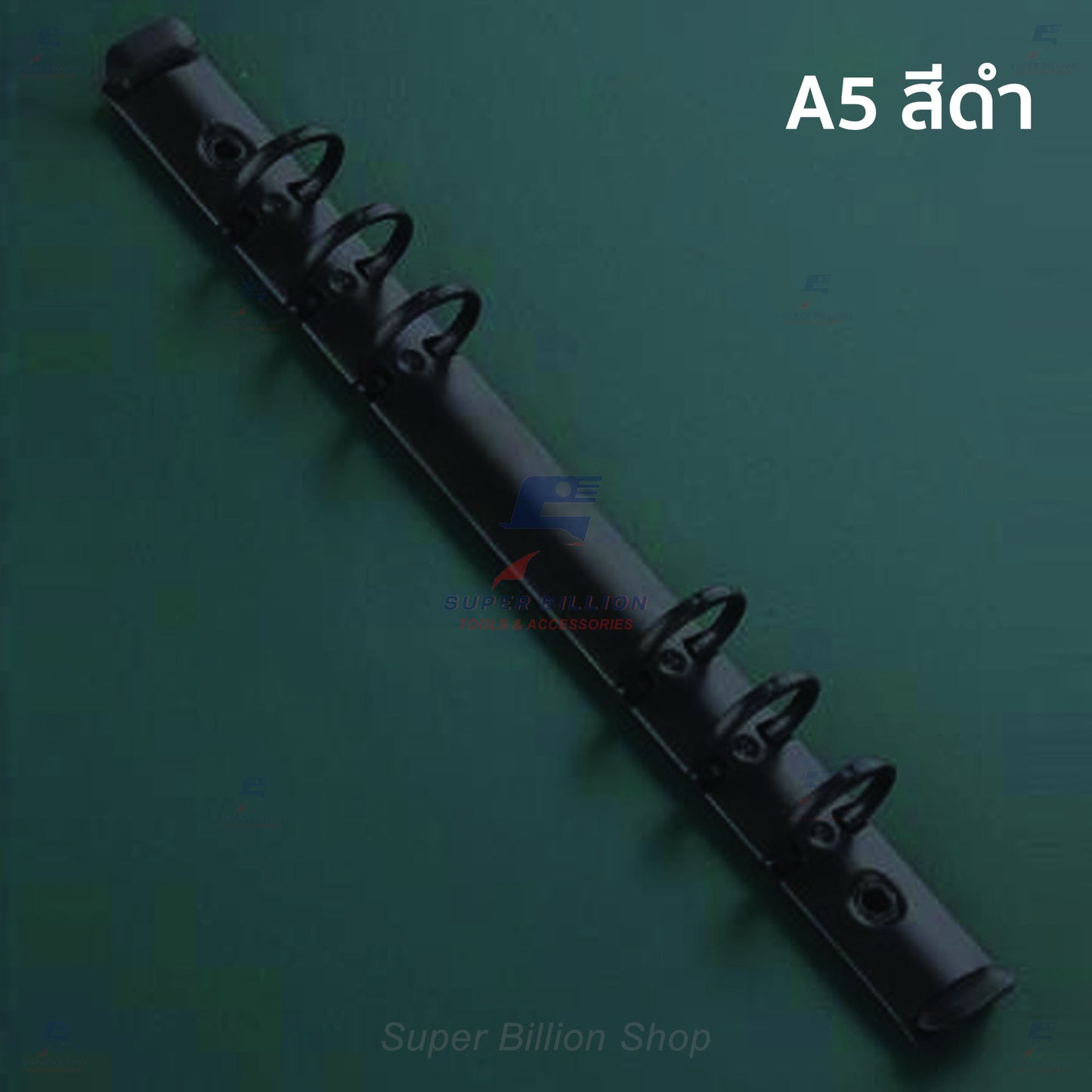 ห่วงแฟ้มเหล็ก 6 รู ขนาดมาตรฐาน A5/A6 สำหรับทำปกสมุดโน๊ต