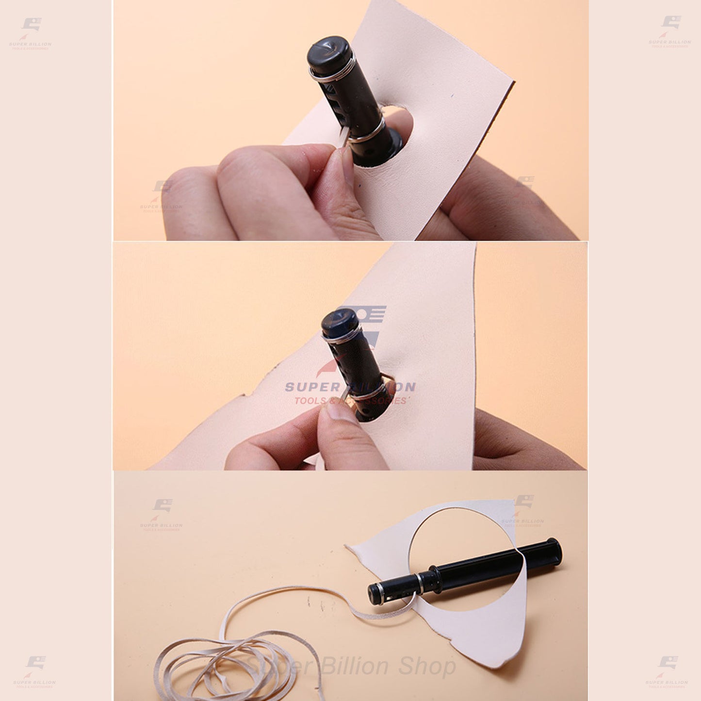 ที่ตัดสายหนังแบบหมุน Rotary Strip Cutter เครื่องตัดสายหนัง ใช้ทำสายหนัง พร้อมใบมีดสำรอง