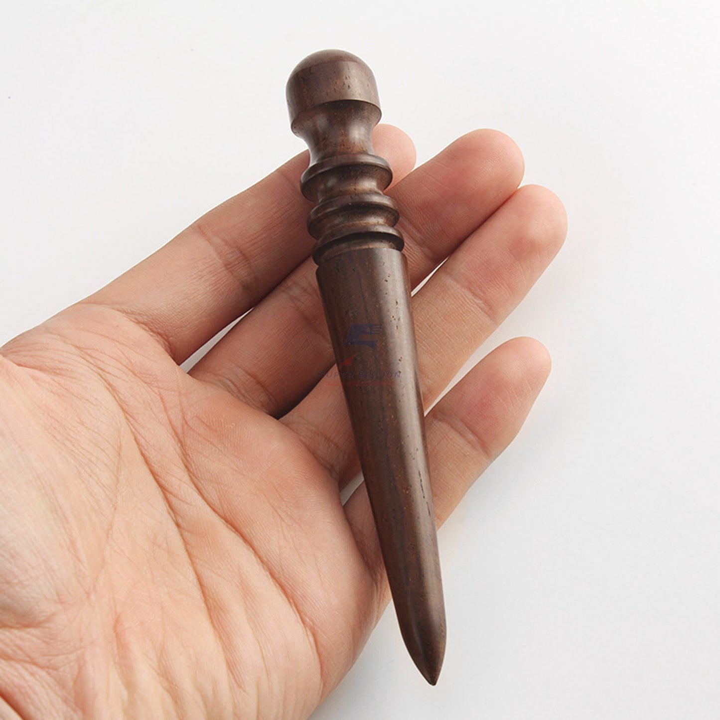 แท่งไม้จันทน์ ขัดขอบหนัง แท่งไม้ขัดขอบหนัง ยาว 13.8cm.