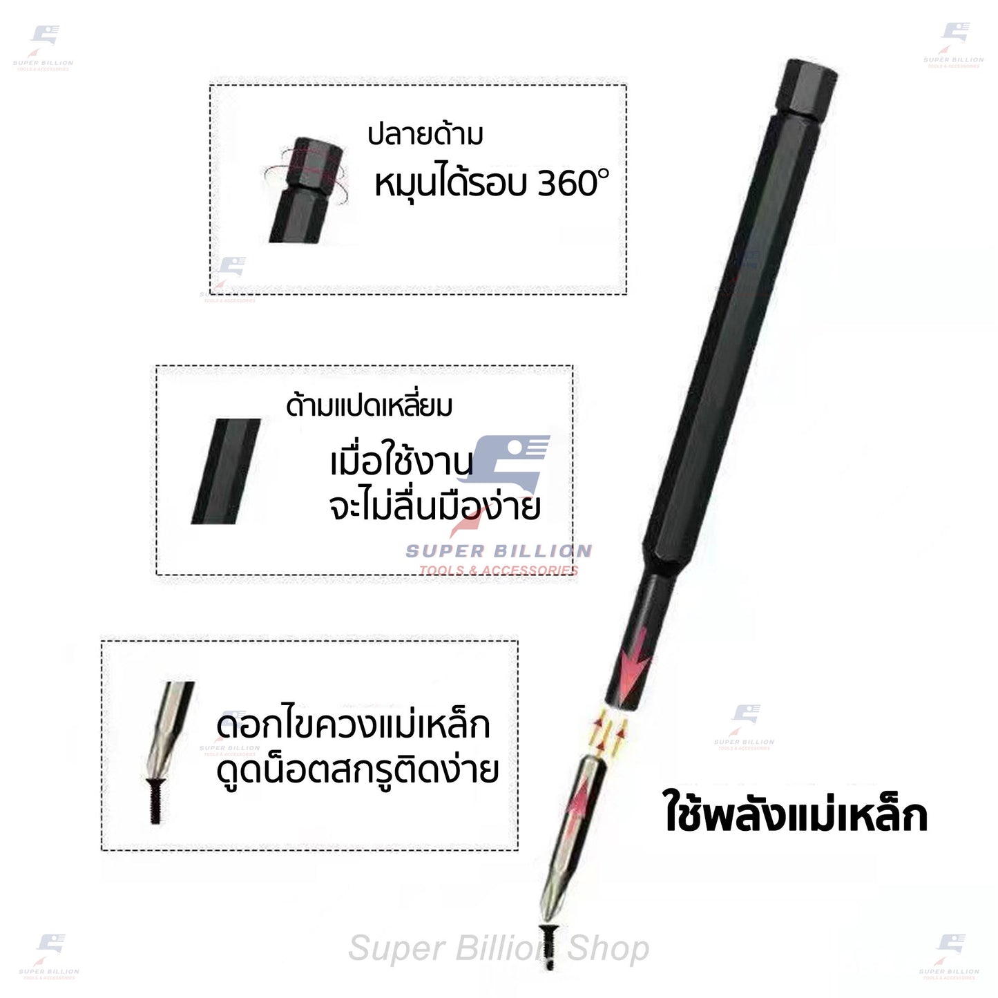 ชุดไขควง ไขควงอเนกประสงค์ ชุดไขควงเล็ก 24in1 ขนาดเล็ก พกพาสะดวก No.6024