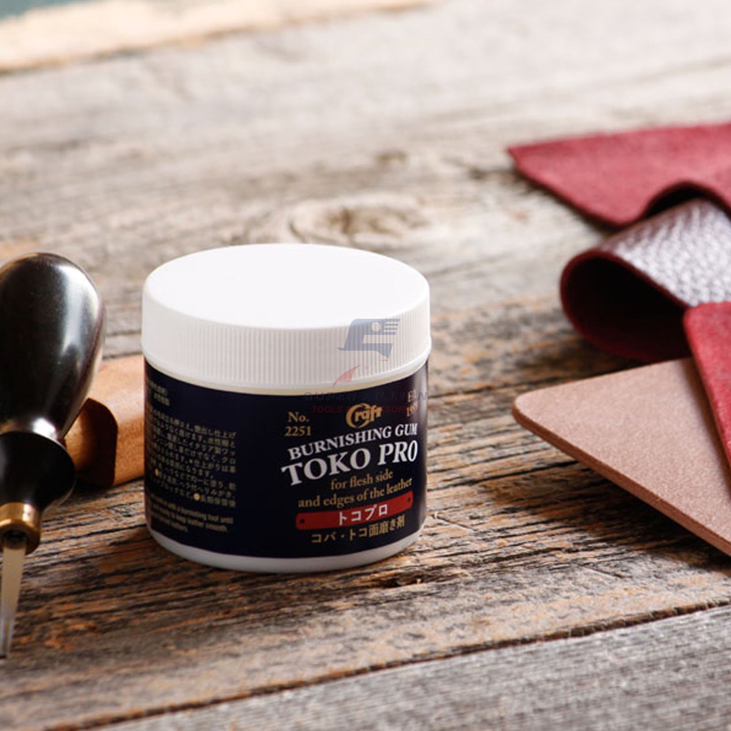 TOKO PRO กัมขัดขอบ เก็บท้องหนัง สำหรับงานคราฟท์เครื่องหนัง ยี่ห้อ Craft-Sha